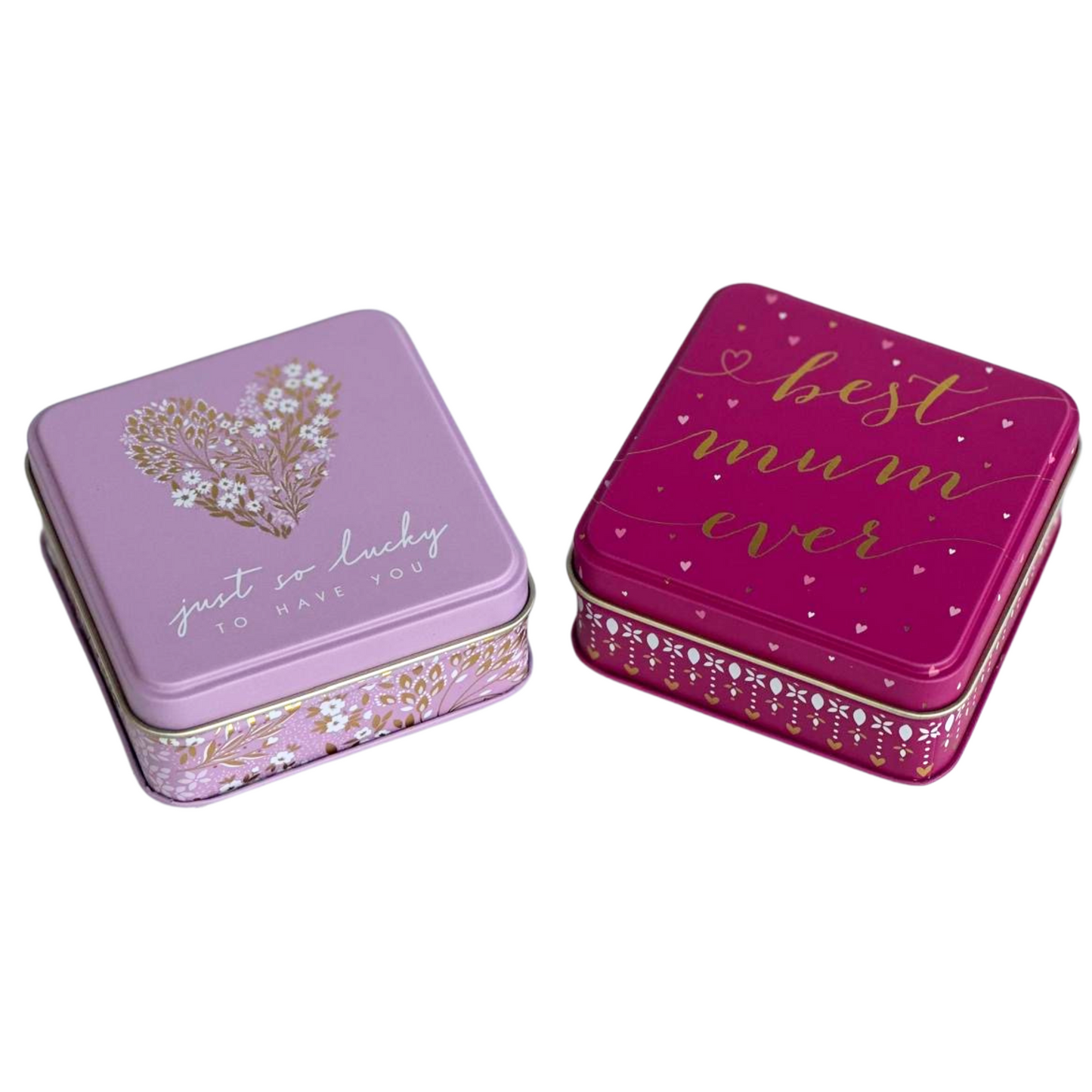 Kitchentins - Sara Miller Little Gestures Small Square Tin Set 4
