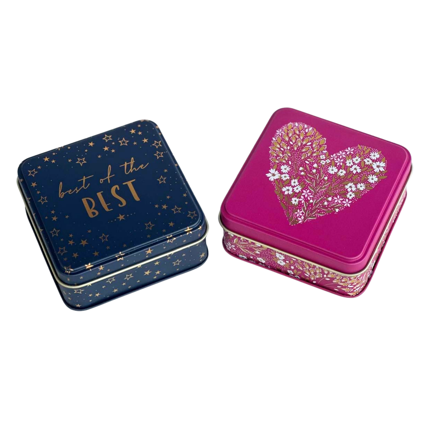Kitchentins - Sara Miller Little Gestures Small Square Tin Set 3