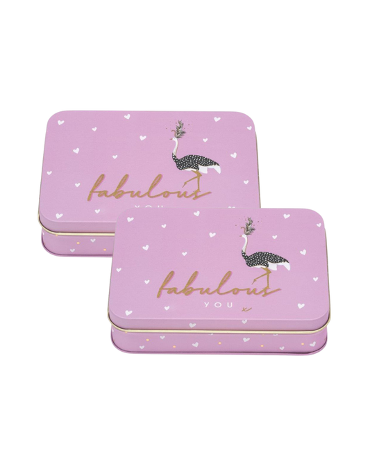 Sara Miller - 'Fabulous You' Small Rectangular Tin - Kitchentins