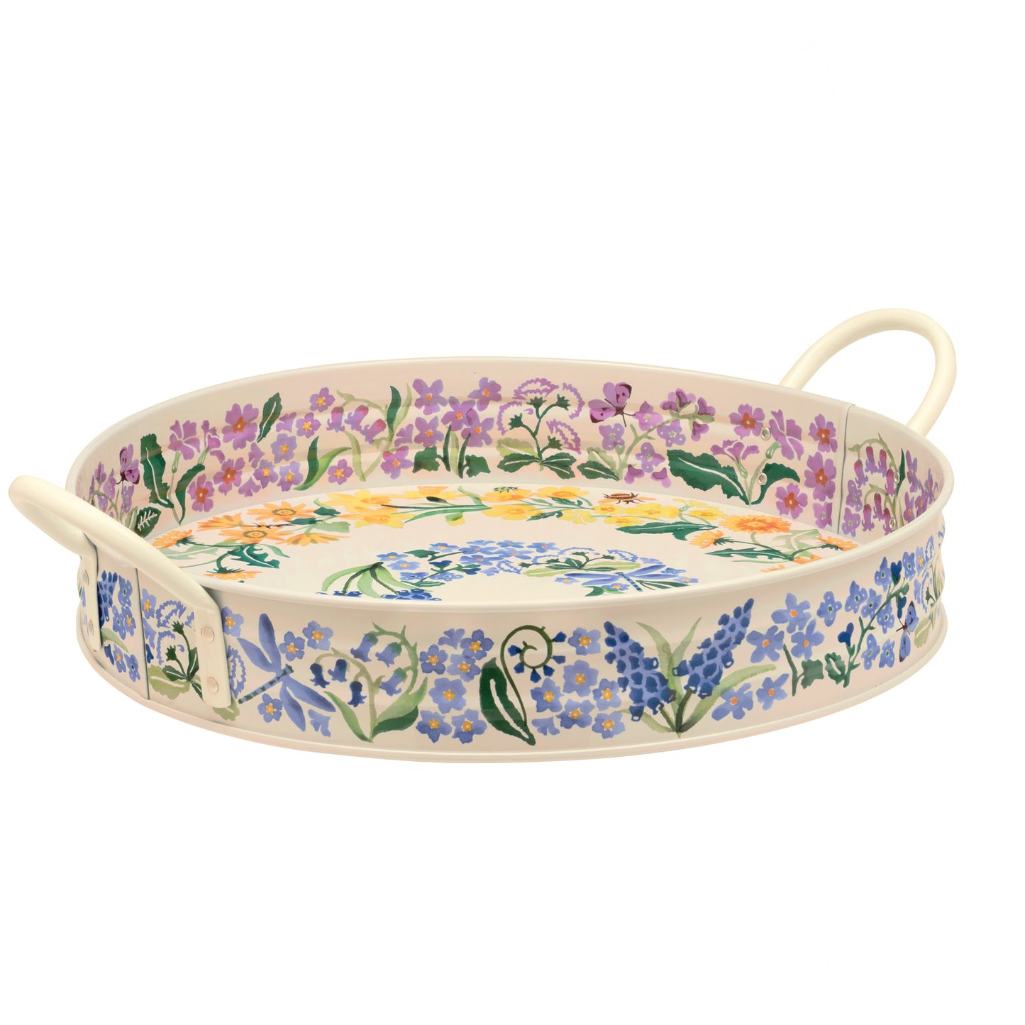 Kitchentins - Emma Bridgewater Wildflowers design large handled tray