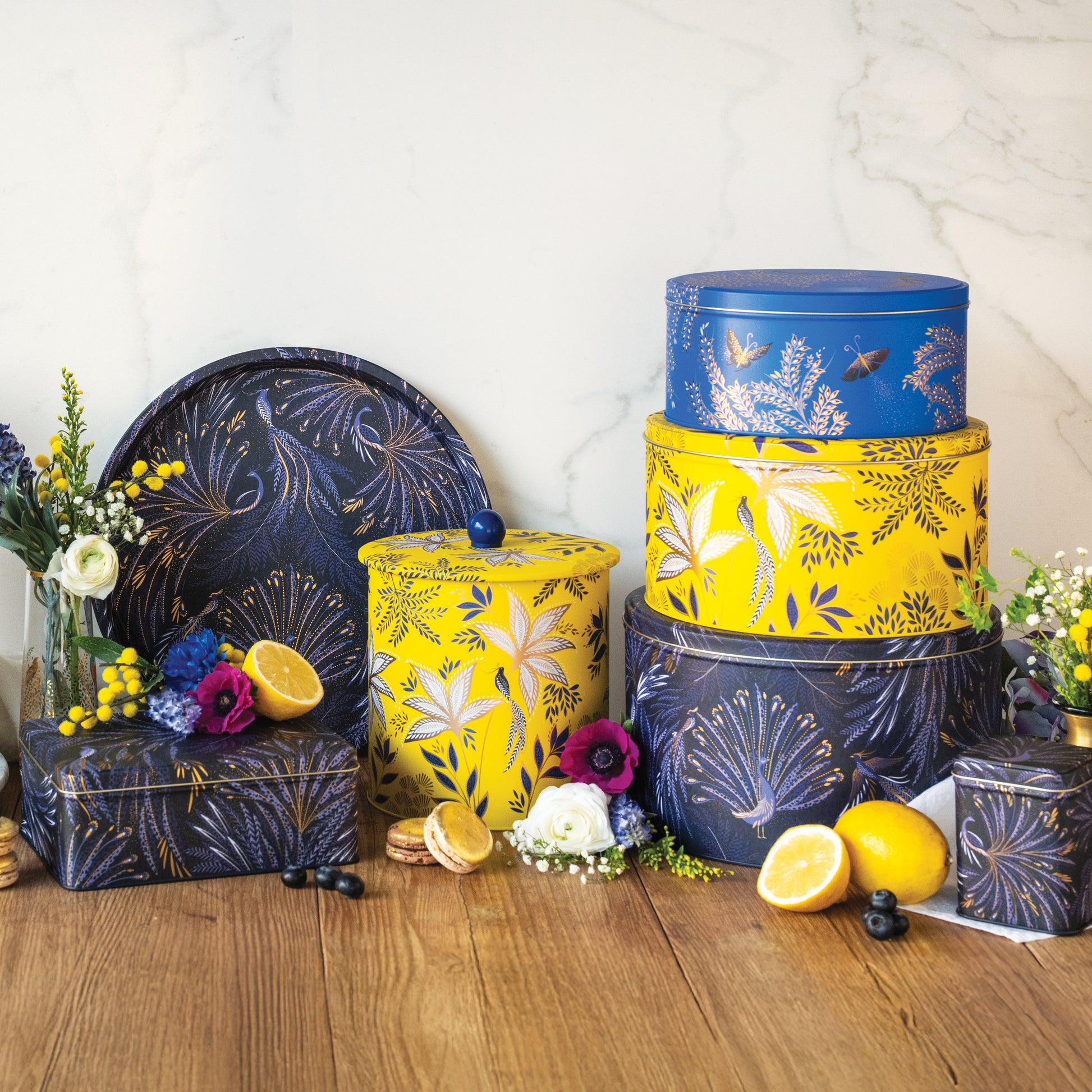 Sara Miller London Anniversary lifestyle image- Kitchentins