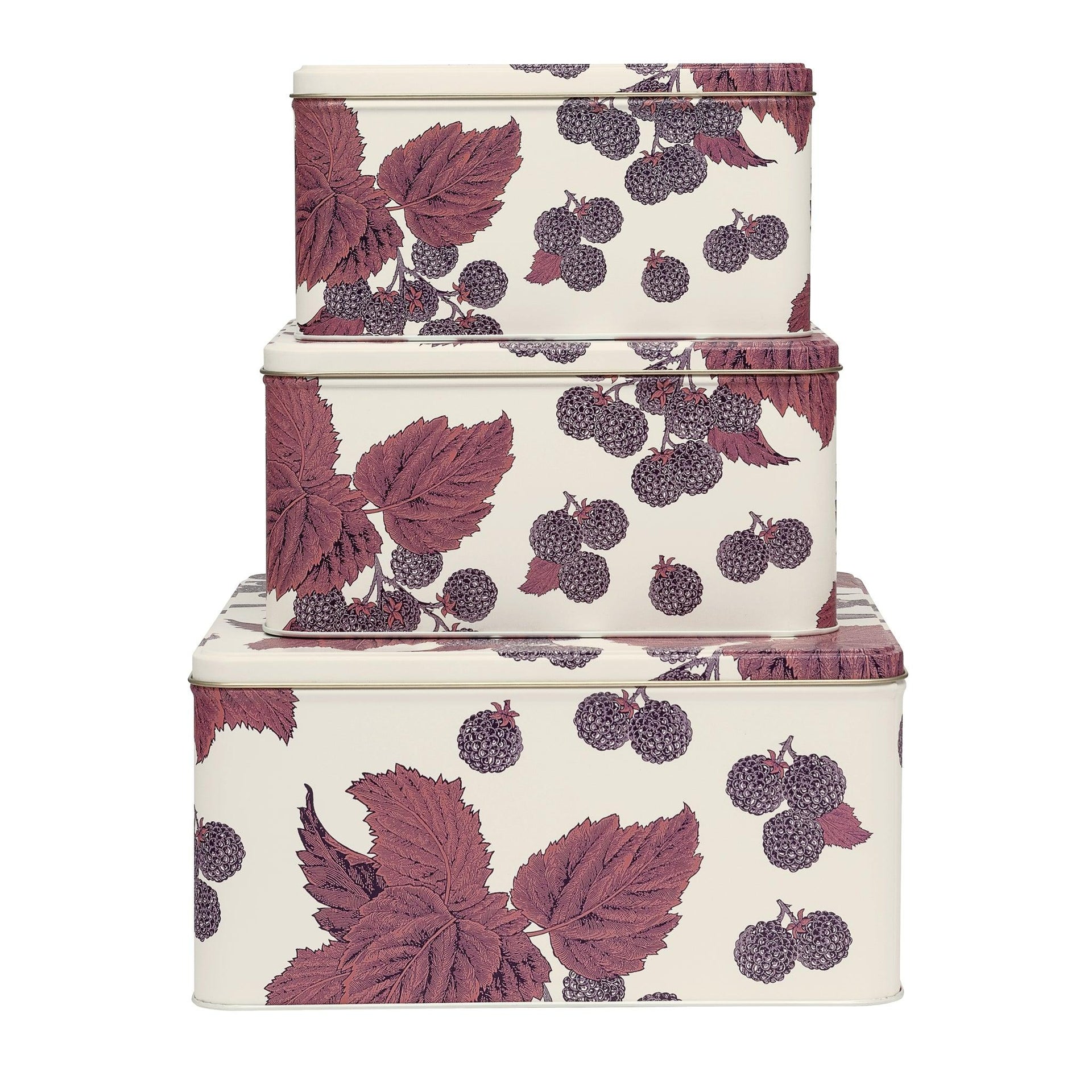 Kitchentins Thornback Peel Blackbird Bramble Square Cake Tin