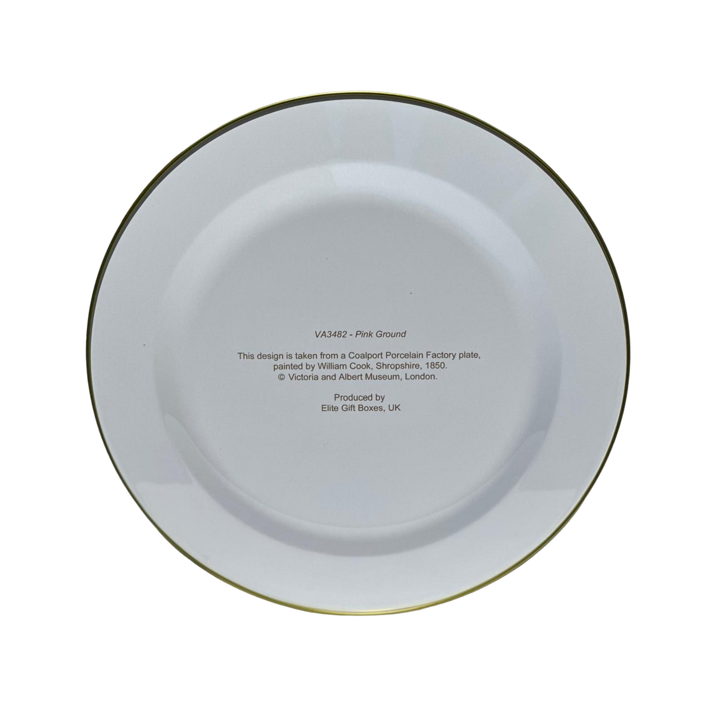 Kitchentins - Pink Ground Decorative Tin Plate Back