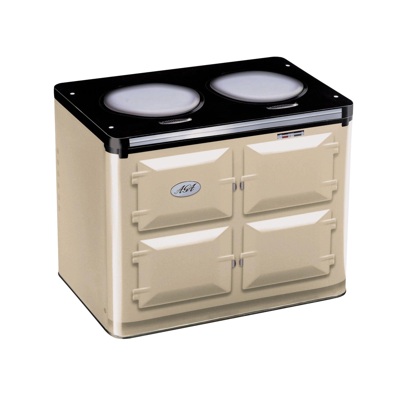 Kitchentins - Aga Cream Oven Tin. Storage tin in the style of the classic aga oven with embossed detailing on the door front, in the classic cream colourway. 