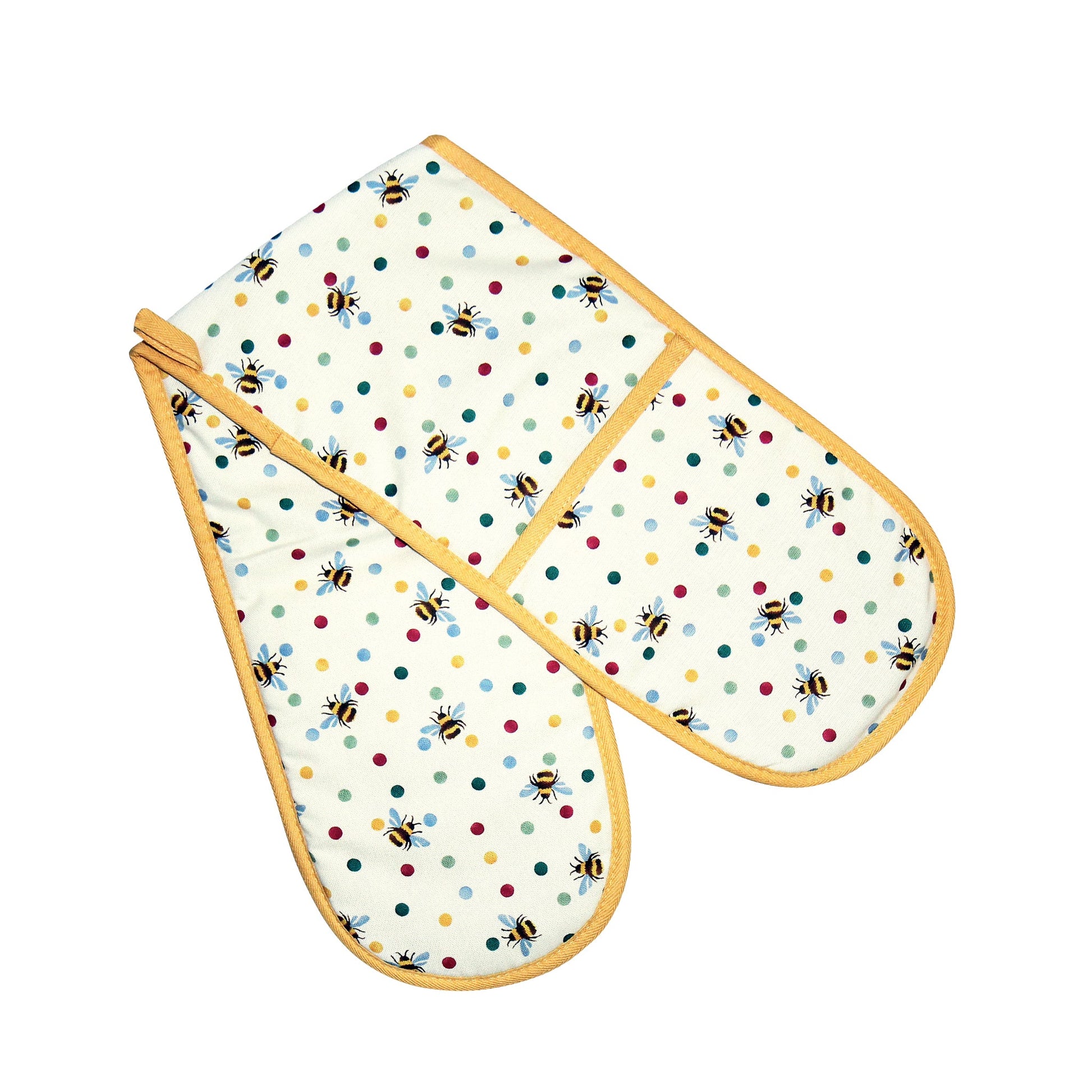 kitchentins - Emma Bridgewater - Bumblebee & Small Polka Dot Oven Glove