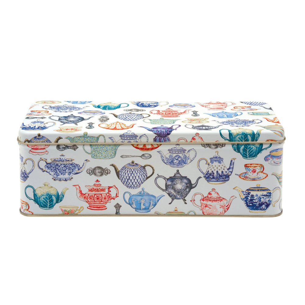 Teapot - Long Deep Rectangular Tin