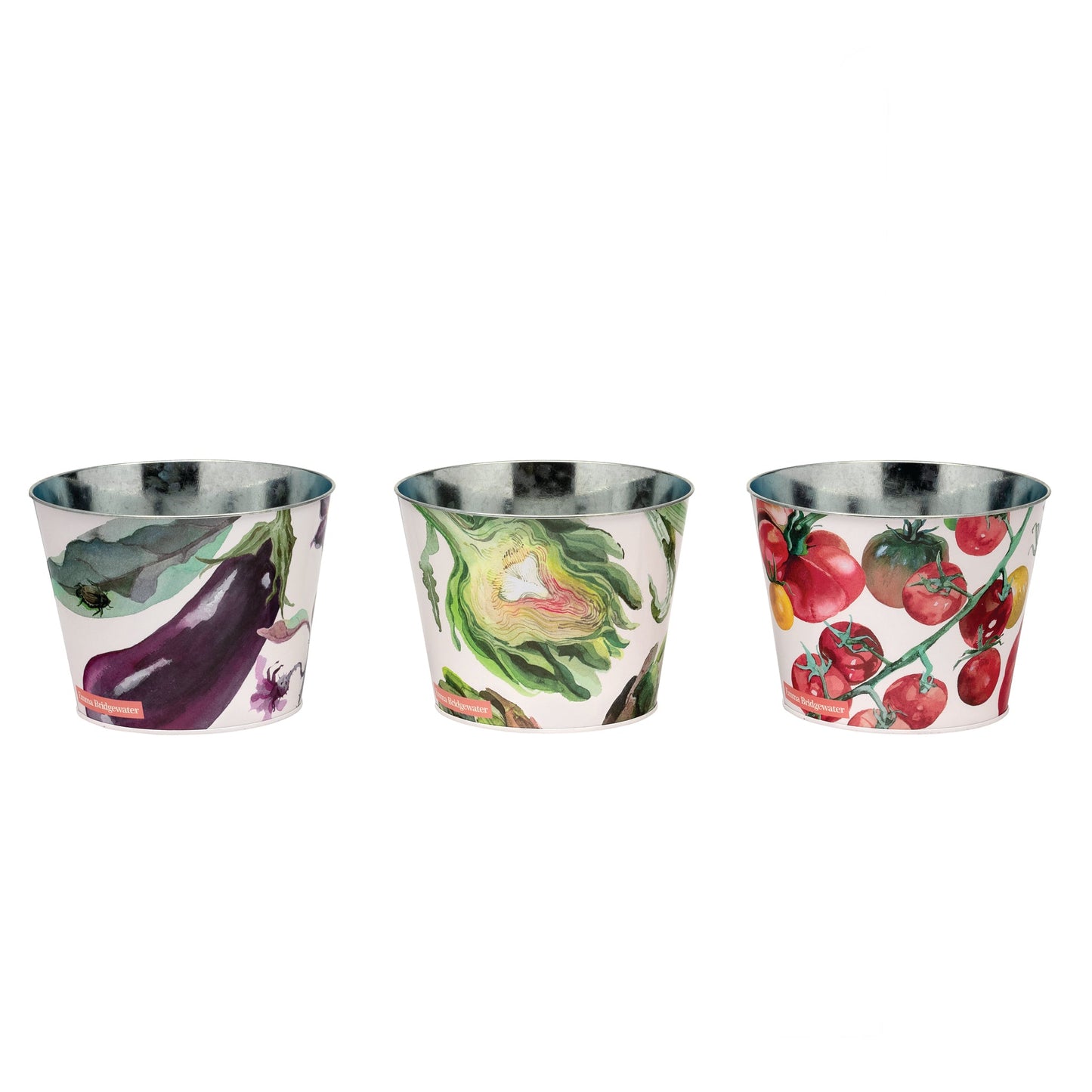 kitchentins - Emma Bridgewater - Dig the Garden set of 3  Plant Pots