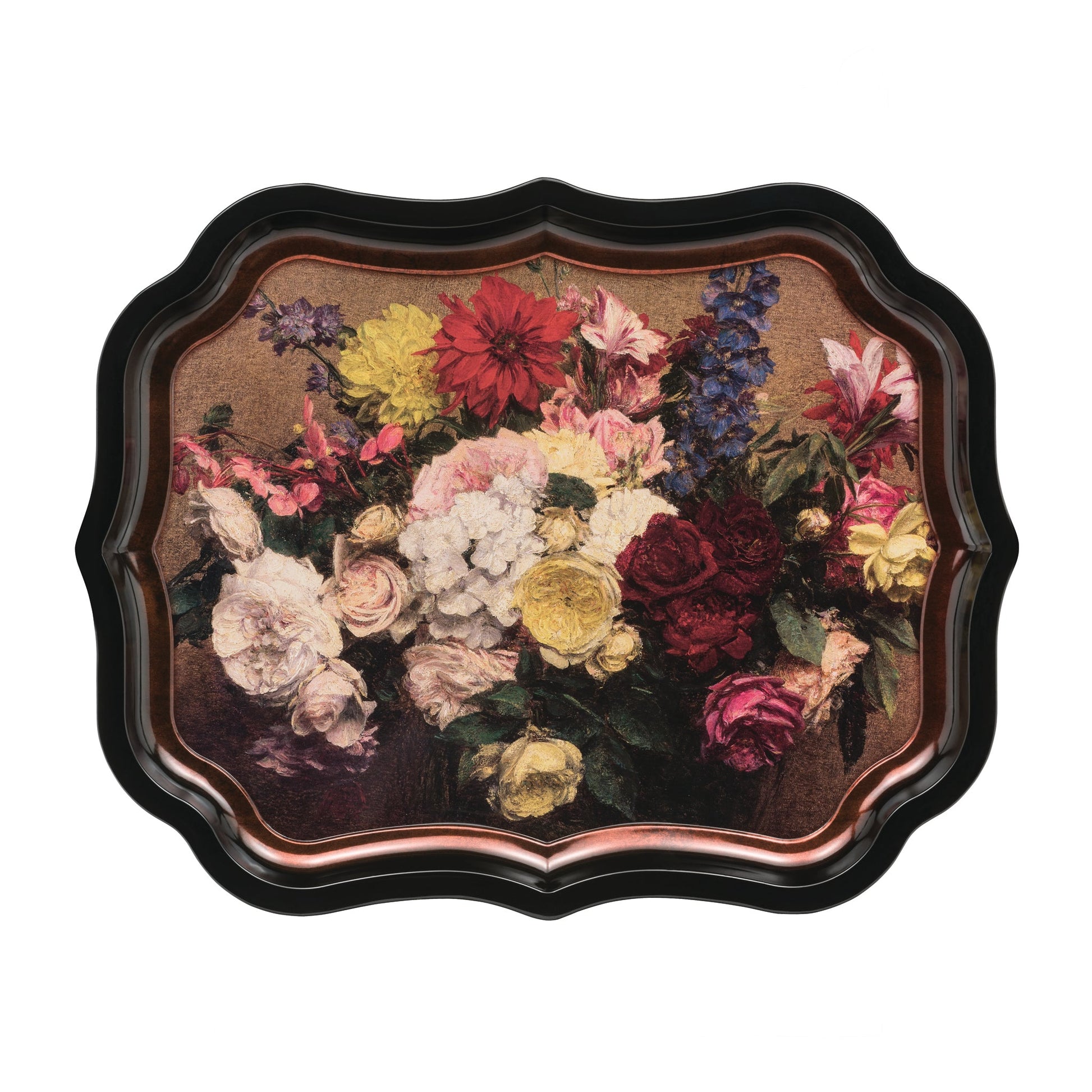 Kitchentins - Large Gallery serving tray featuring the iconic flowers painting