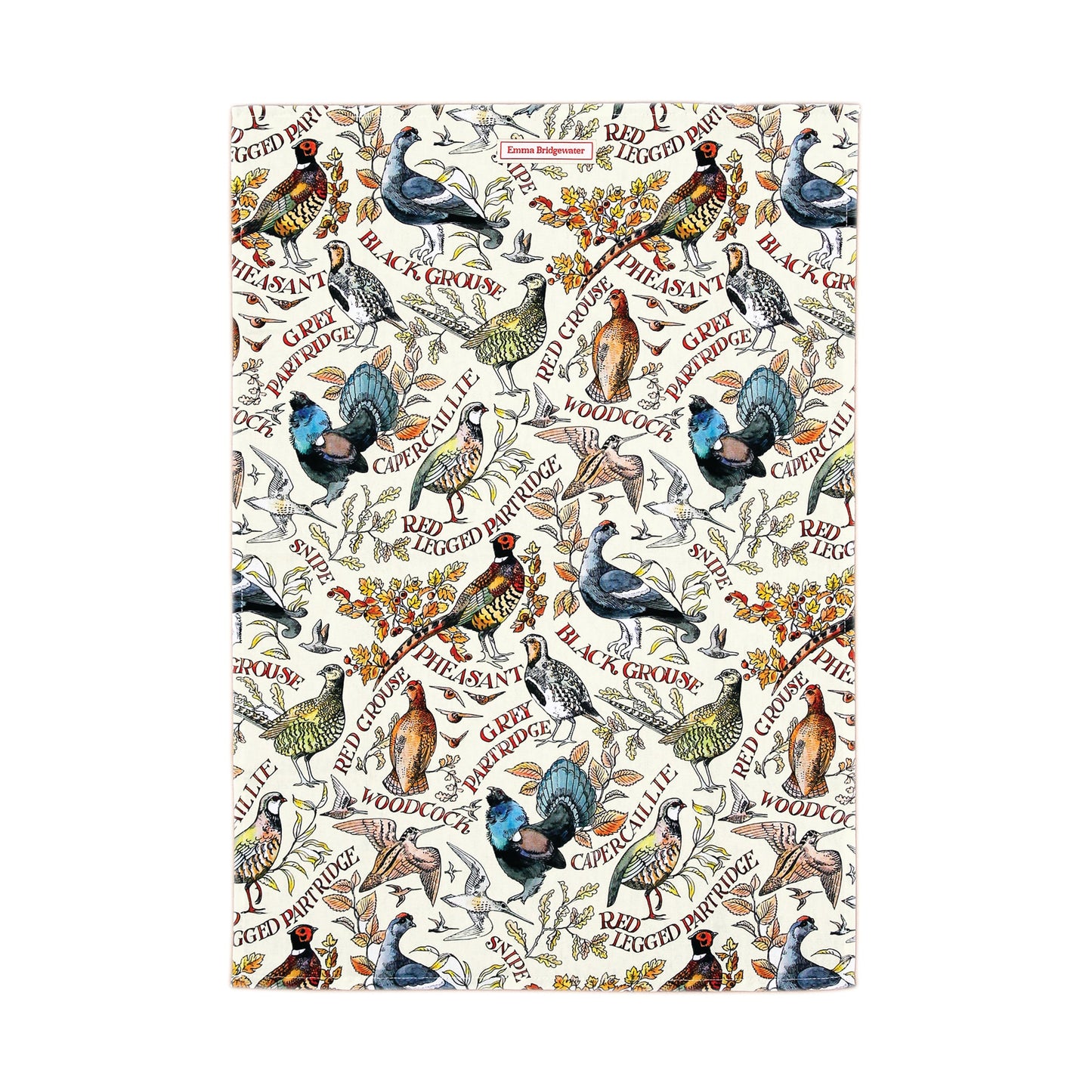 kitchentins - Emma Bridgewater - Game Birds Tea Towel