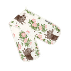 Thornback & Peel - Rabbit & Rose Oven Gloves