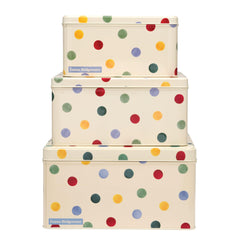 Emma Bridgewater - Polka Dot Square Cake Tin Set