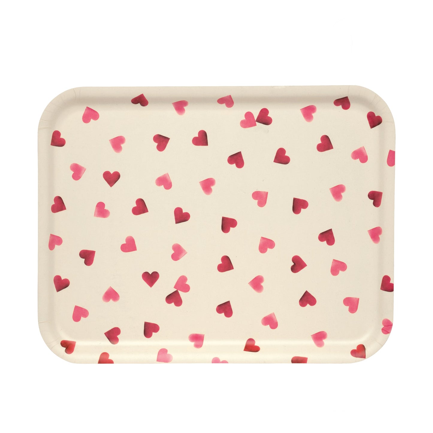 kitchentins - Emma Bridgewater - Pink Hearts Birch Rectangular Tray