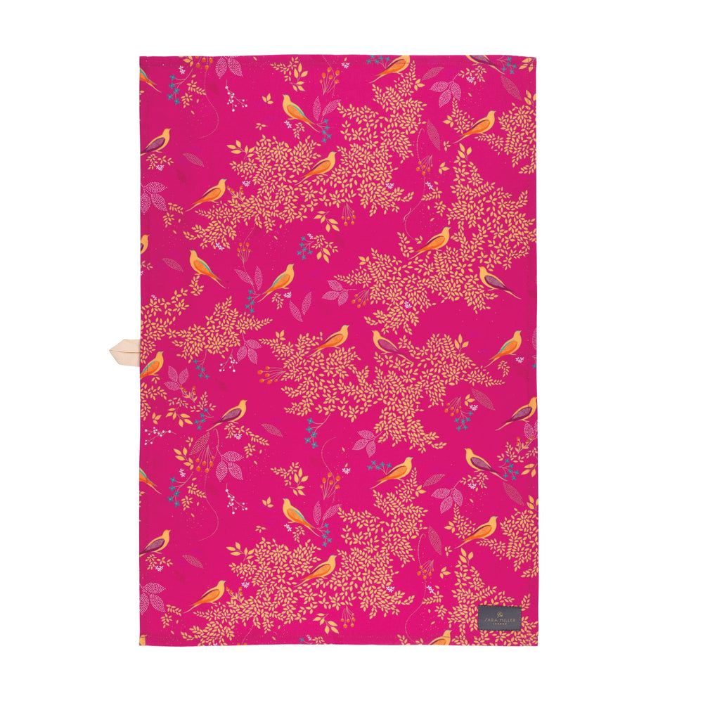 Sara Miller - Chelsea Pink Tea Towel