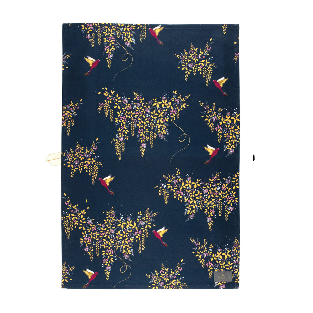 Sara Miller - Chelsea Navy Tea Towel