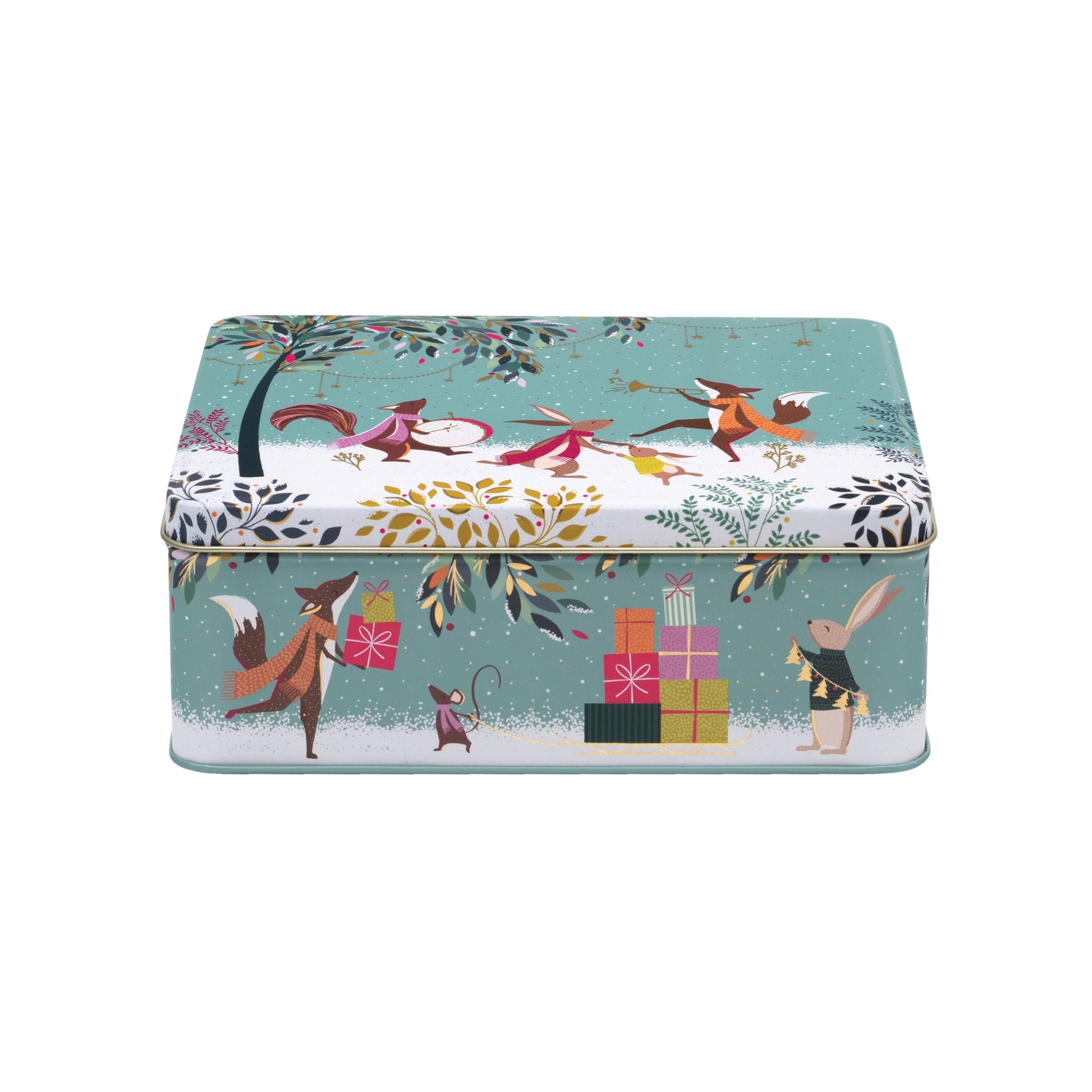 kitchentins - Sara Miller Christmas - Woodland Tales Deep rectangular