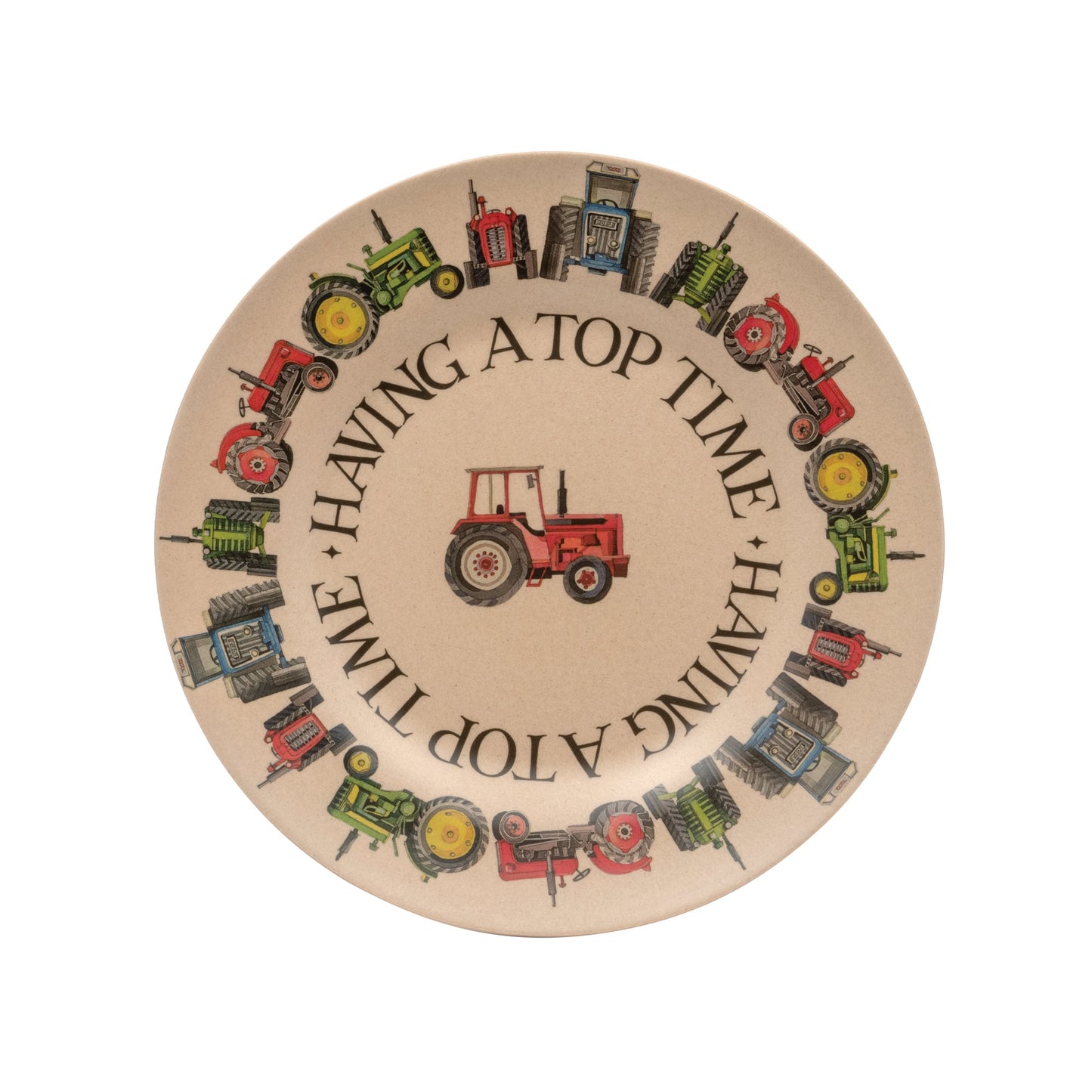 kitchentins - Emma Bridgewater - Tractors Rice Husk Plate